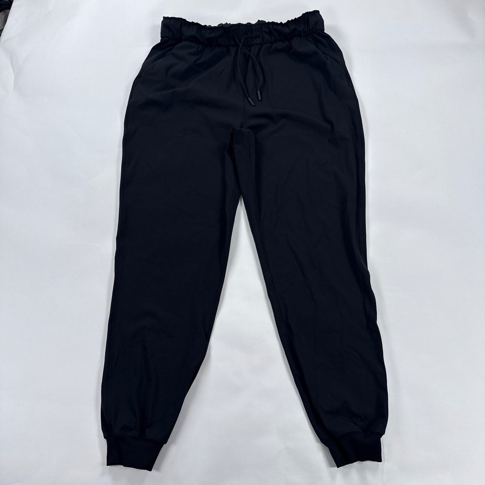 Lululemon Womens Jogger 10 Black Luxtreme High-Rise Drawstring Athleisure Pant